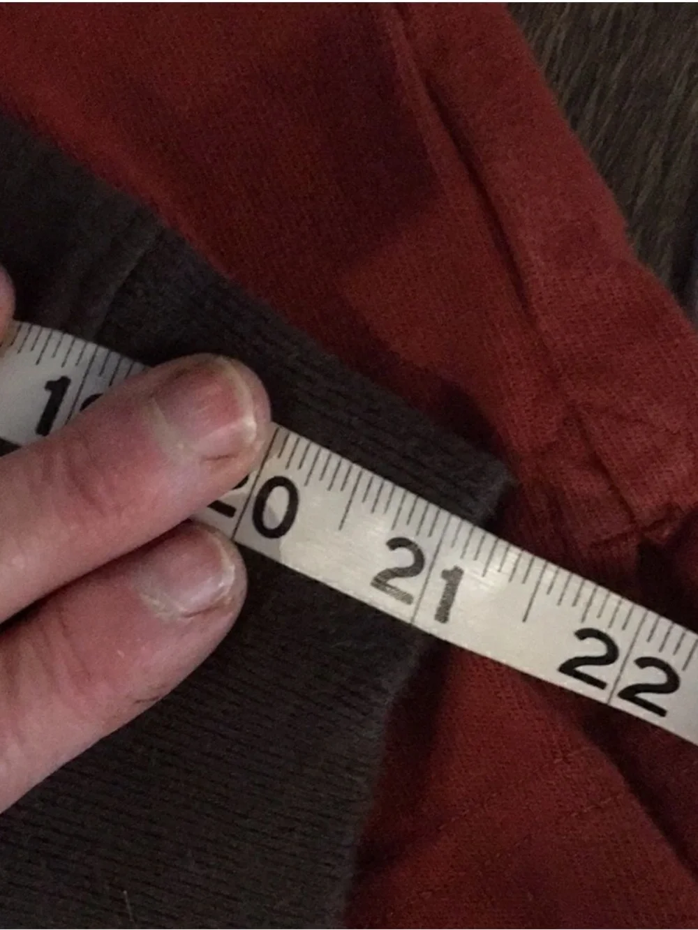 Old Navy Rust Hooded Sweatshirt with Teal and Brown Stripe Sleeves